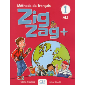 ZigZag 1 +, учебник по френски език за 2. клас