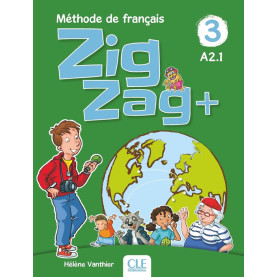 ZigZag 3 +, учебник по френски език за 4. клас