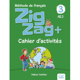 ZigZag 3 +, тетрадка по френски език за 4. клас