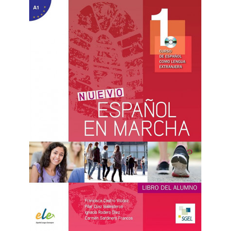 Nuevo Español en marcha 1, учебник по испански език, ниво А1 + CD