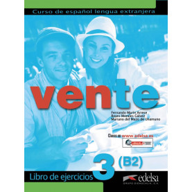 Vente 3, учебна тетрадка по испански език, ниво B2