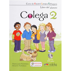 Colega 2, учебник, ниво A1.2 + CD