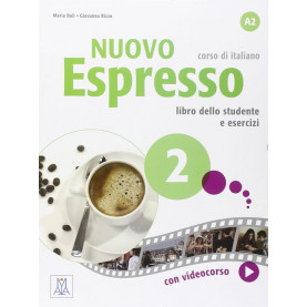 Nuovo Espresso 2, учебен комплект по италиански език, ниво А2 + е-книга