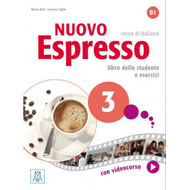 Nuovo Espresso 3, учебен комплект по италиански език, ниво B1 + е-книга