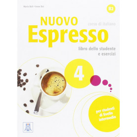 Nuovo Espresso 4, учебен комплект по италиански език, ниво В2 + CD