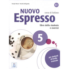 Nuovo Espresso 5, учебен комплект по италиански език, ниво C1 + CD
