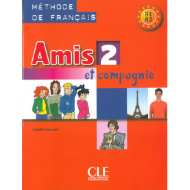 Amis et compagnie 2, учебник по френски език за 6. клас