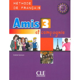 Amis et compagnie 3, учебник по френски език за 7. клас